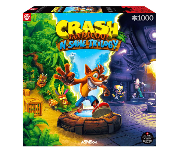 Merch Gaming Puzzle: Crash Bandicoot N. Sane Trilogy 1000 elementó - 1275294 - zdjęcie 3
